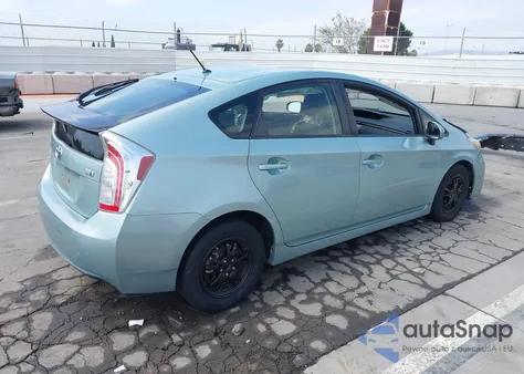 2014 Toyota Prius Two из США, поврежденный, VIN JTDKN3DUXE1836005
